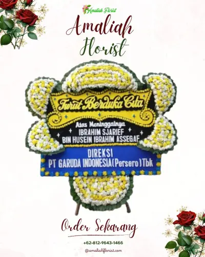 Papan Bunga Duka di Srinahan