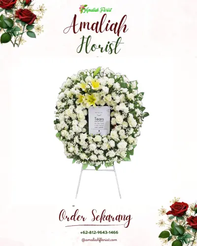 Krans Bunga Duka Cita di Srinahan